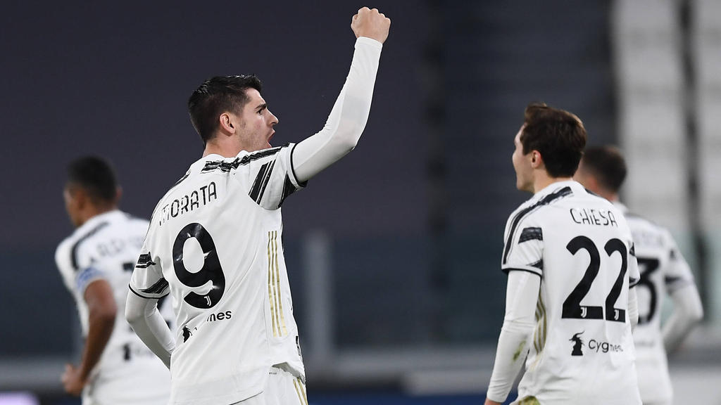 Morata traf doppelt für Juventus