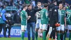 Clemens Fritz (2.v.l.) will neuer starker Mann bei Werder Bremen werden