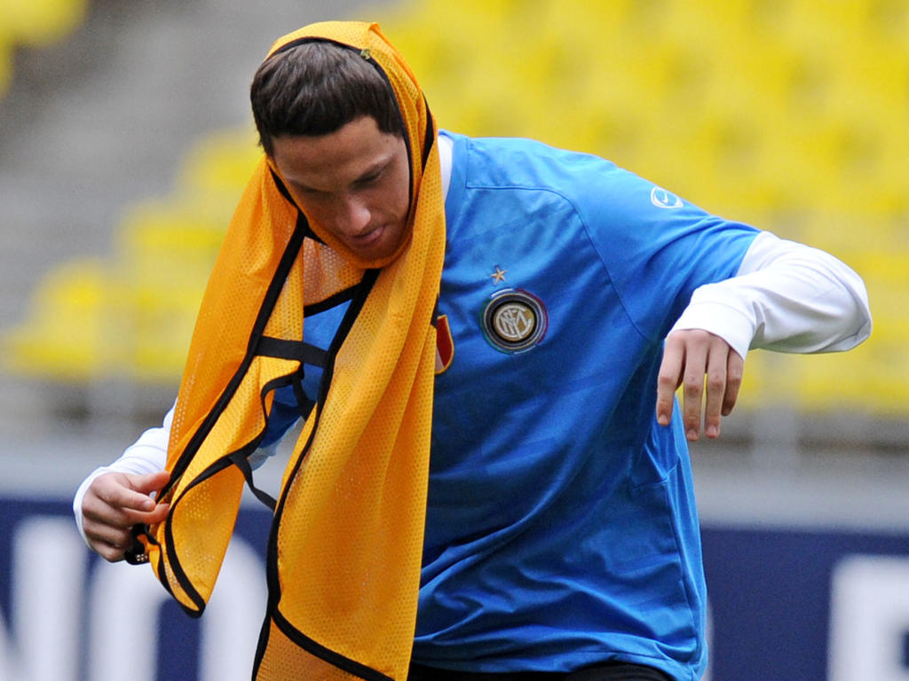 2009/10 blieb es für Arnautović bei Inter meist beim Aufwärmen
