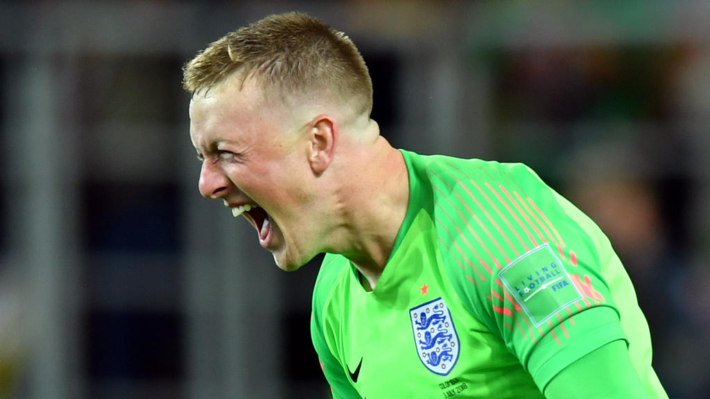 Die Engländer stehen auch dank Torwart Jordan Pickford im WM-Viertelfinale