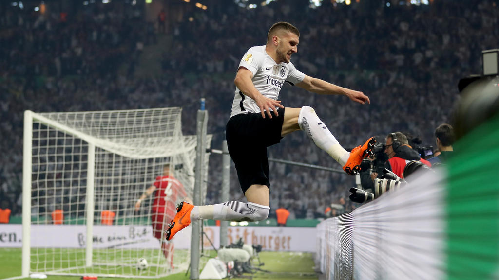 Ante Rebic war einer der Shootingstars bei Eintracht Frankfurt Ante Rebic war einer der Shootingstars bei Eintracht Frankfurt