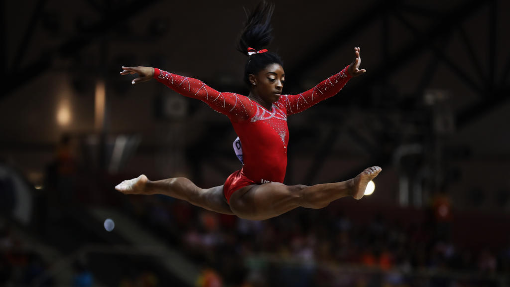 Turnen: Simone Biles geht beim DTB-Pokal an den Start