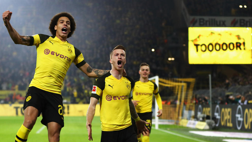Axel Witsel und Marco Reus gehören zu den absoluten Leistungsträgern beim BVB Axel Witsel und Marco Reus gehören zu den absoluten Leistungsträgern beim BVB