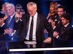 Leicester-Coach Claudio Ranieri ist Welttrainer des Jahres 2016
