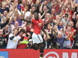 Romelu Lukaku zeigte sich gleich im ersten Liga-Spiel für Manchester United treffsicher