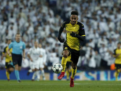 Pierre-Emerick Aubameyang soll künftig in England für Tore sorgen