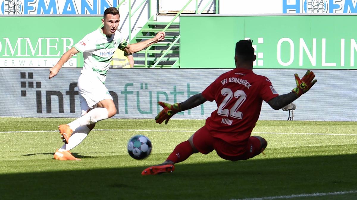 Fürth verpasste den Sieg gegen Osnabrück Fürth verpasste den Sieg gegen Osnabrück
