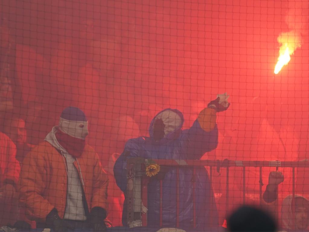 Anhänger von Hansa Rostock hatten auf St. Pauli für Ausschreitungen gesorgt