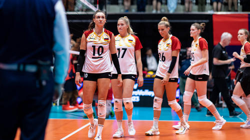 Die deutschen Damen sind bei der Volleyball-EM ausgeschieden