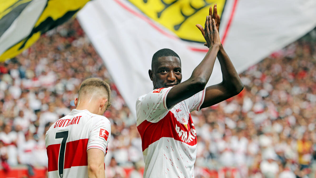 Serhou Guirassy được cho là sẽ chuyển từ VfB Stuttgart sang BVB