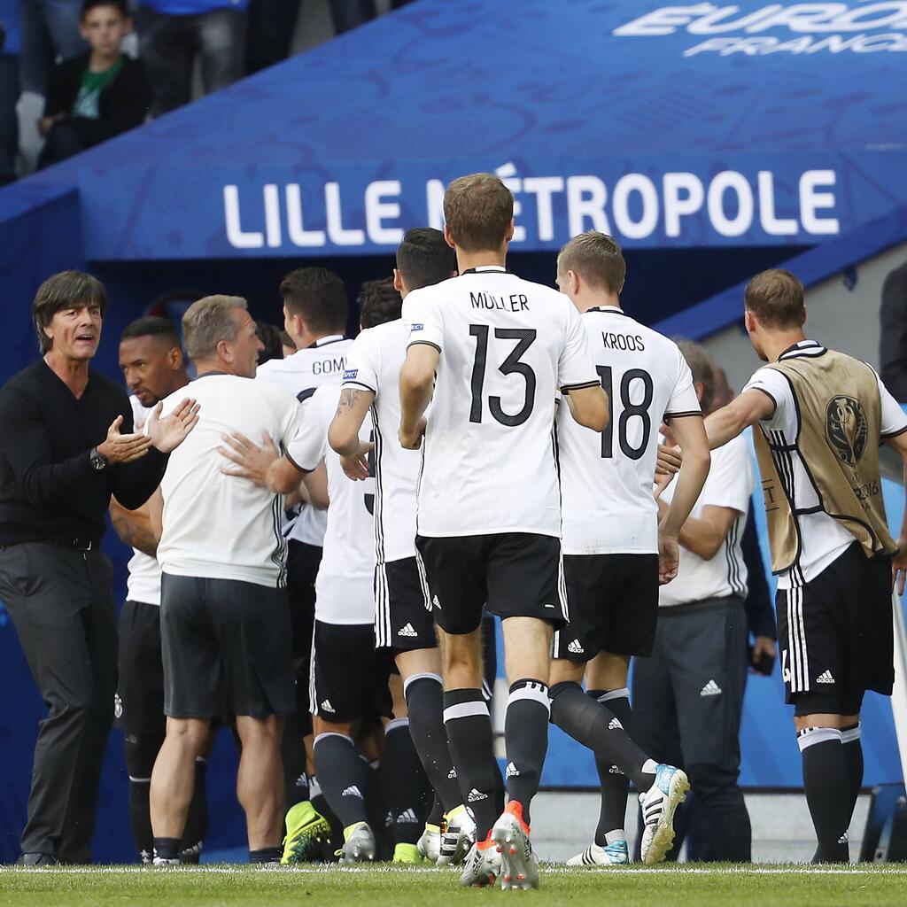 Nur noch einer übrig: Die DFB-Elf beim letzten Duell gegen die Slowakei