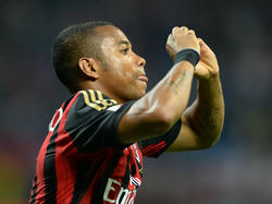Glücklich bei Milan trotz schwieriger Lage: Robinho.