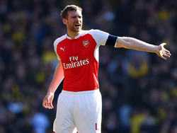 Per Mertesacker ist mit der Chancenverwertung der Gunners unzufrieden