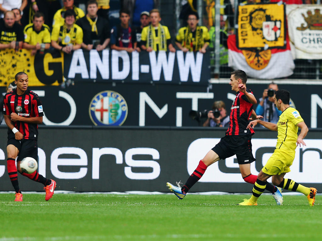 Wollen beide ins Halbfinale: Eintracht Frankfurt empfängt Borussia Dortmund Wollen beide ins Halbfinale: Eintracht Frankfurt empfängt Borussia Dortmund