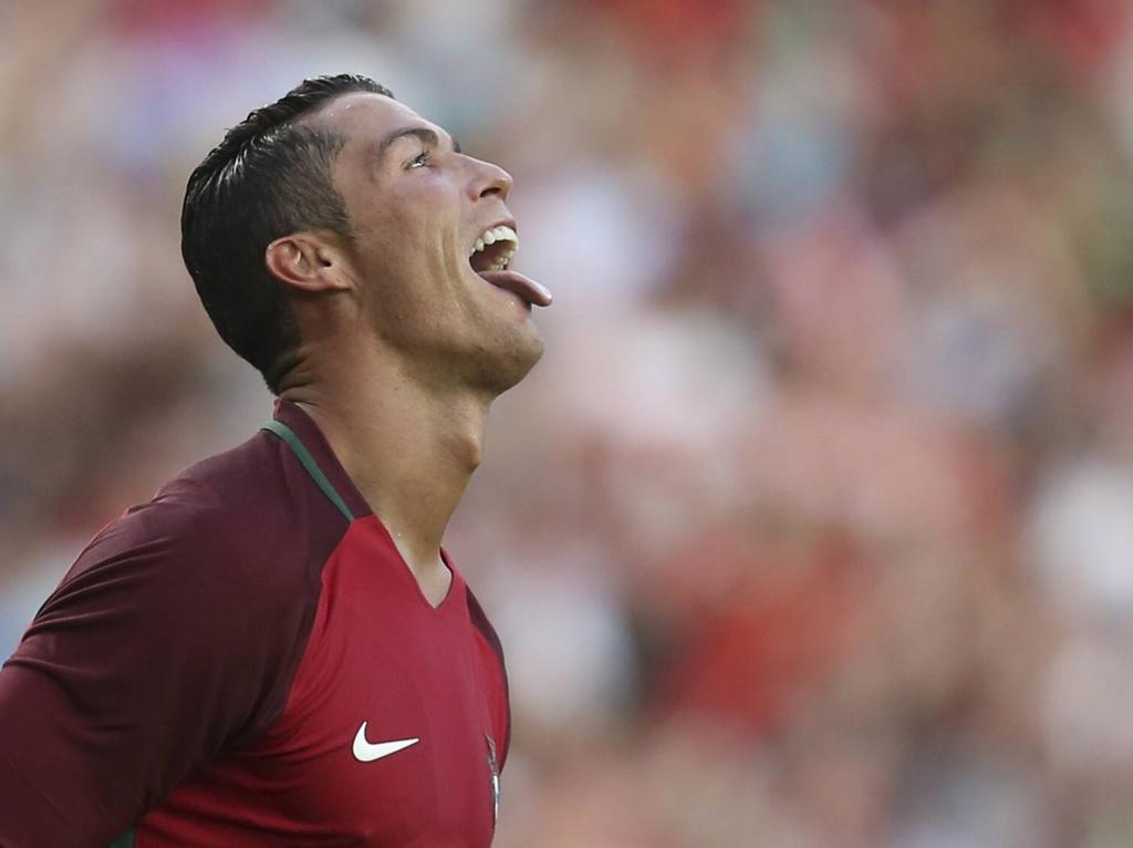 Cristiano Ronaldo marcó dos goles ante Estonia en el último amistoso de Portugal. (Foto: Getty)
