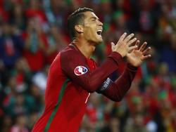Cristiano Ronaldo no hizo buen partido ante Islandia. (Foto: ProShots)