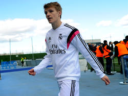 Ødegaard durante la pretemporada con el Real Madrid. (Foto: Getty)