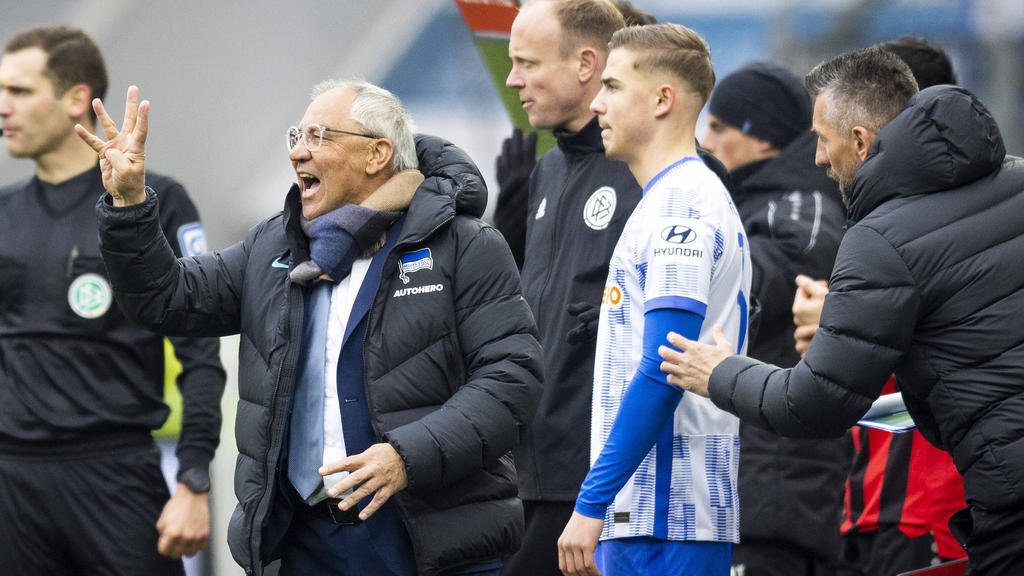 Bei Hertha BSC ruhen große Hoffnungen auf Marten Winkler