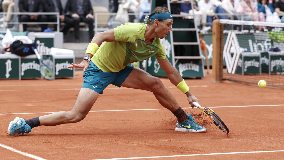 Tennis-Star Rafael Nadal ließ sich bei den French Open fitspritzen