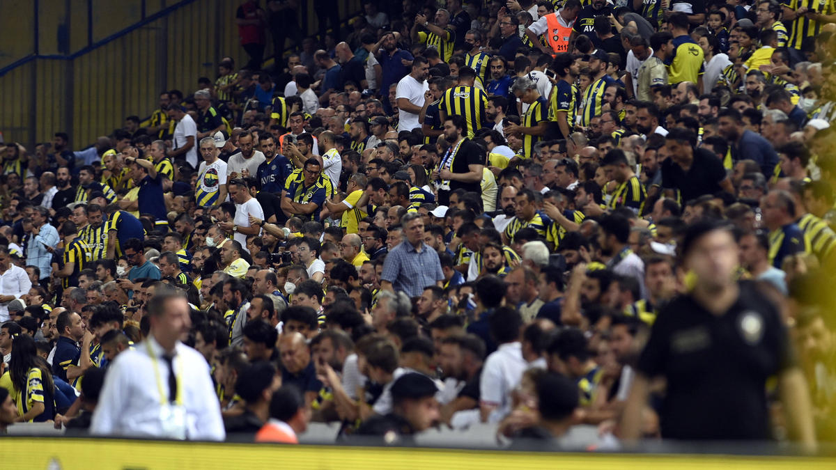 Fenerbahce-Fans sorgten für einen Eklat