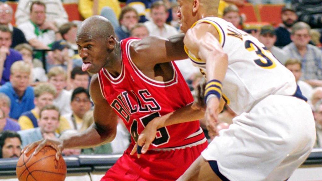 Michael Jordan kehrte 1995 auf den Basketball-Court zurück