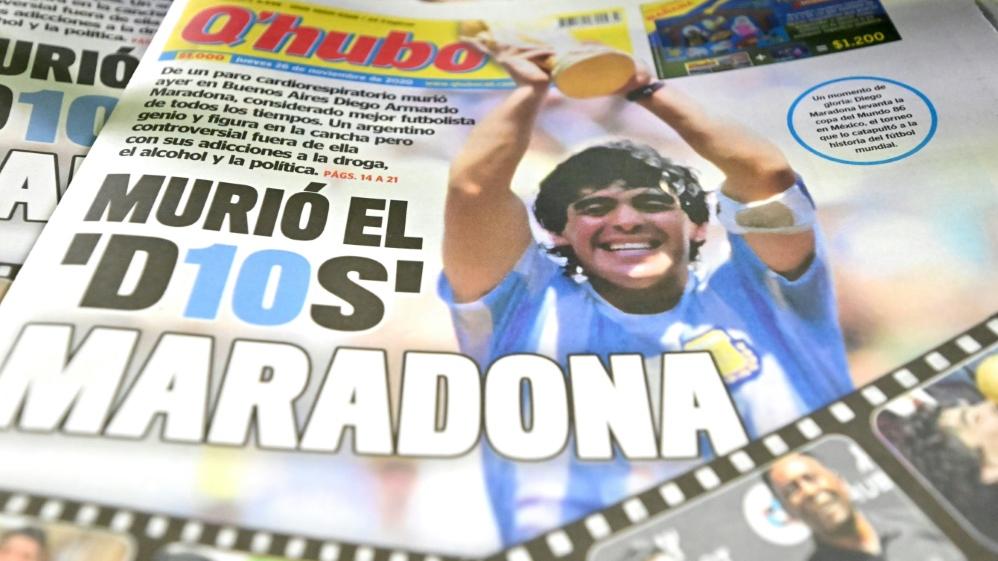 "Der Tod Gottes": Pressestimmen zu Maradona "Der Tod Gottes": Pressestimmen zu Maradona