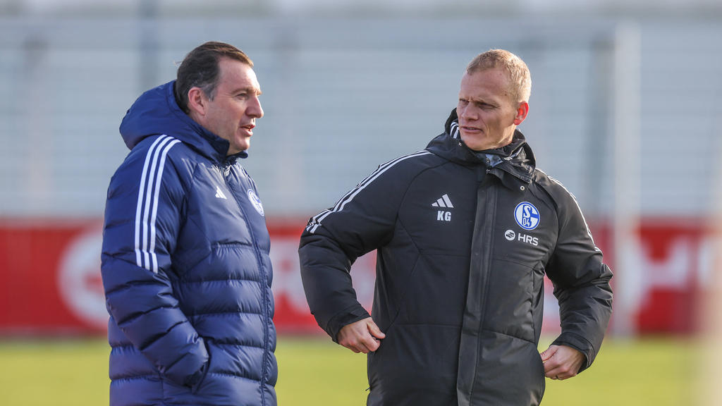 Wollen gemeinsam an einer Trendwende beim FC Schalke 04 arbeiten: Marc Wilmots und Karel Geraerts
