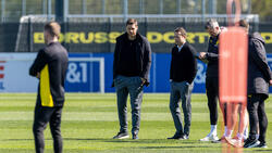 Sportdirektor Kehl und Sport-Geschäftsführer Ricken planen den Kader für die neue Saison