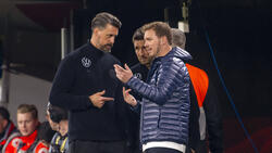 Nur noch bis Juni gemeinsam beim DFB: Sandro Wagner und Julian Nagelsmann
