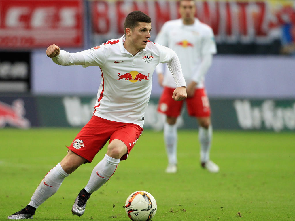 Leipzigs Marcel Sabitzer fällt für das Spiel gegen 1860 München aus Leipzigs Marcel Sabitzer fällt für das Spiel gegen 1860 München aus