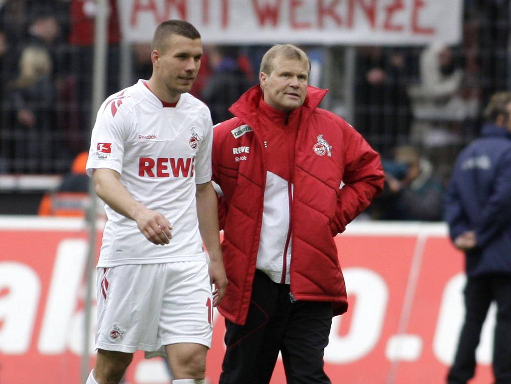 Frank Schaefer trainierte noch Lukas Podolski in Köln