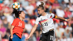 Alexandra Popp brachte die DFB-Elf mit 1:0 in Führung