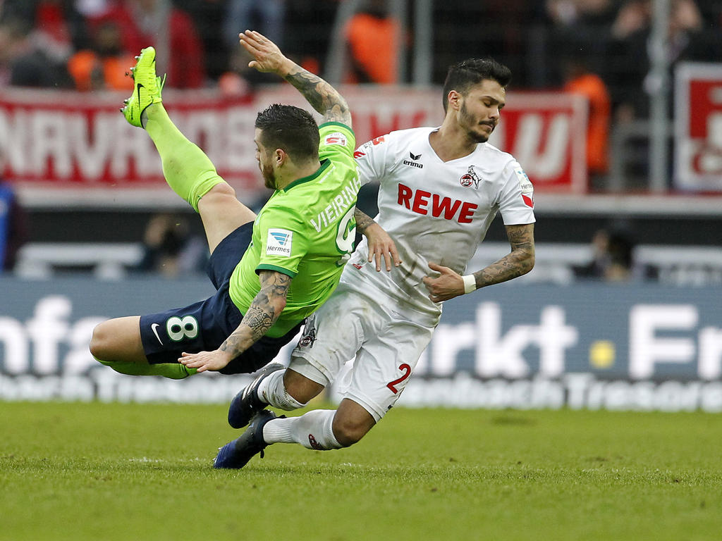 Leonardo Bittencourt (r.) wird dem FC Köln wochenlang fehlen Leonardo Bittencourt (r.) wird dem FC Köln wochenlang fehlen