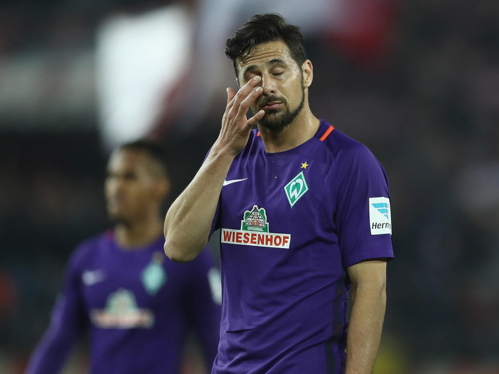 Claudio Pizarros Zeit bei Werder Bremen scheint abzulaufen
