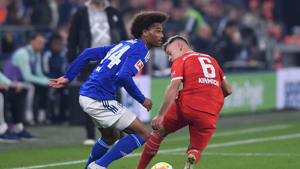 Sidi Sané gab ausgerechnet gegen den FC Bayern sein Debüt für Schalke 04 in der Bundesliga
