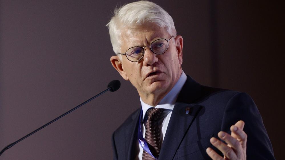 Franz Reindl, Präsident des Deutschen Eishockey-Bundes Franz Reindl, Präsident des Deutschen Eishockey-Bundes