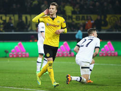 Marco Reus lideró al Dortmund ante el Tottenham con un doblete. (Foto: Getty)