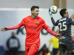 Messi repitió otra gran actuación en Ipurúa. (Foto: Getty)
