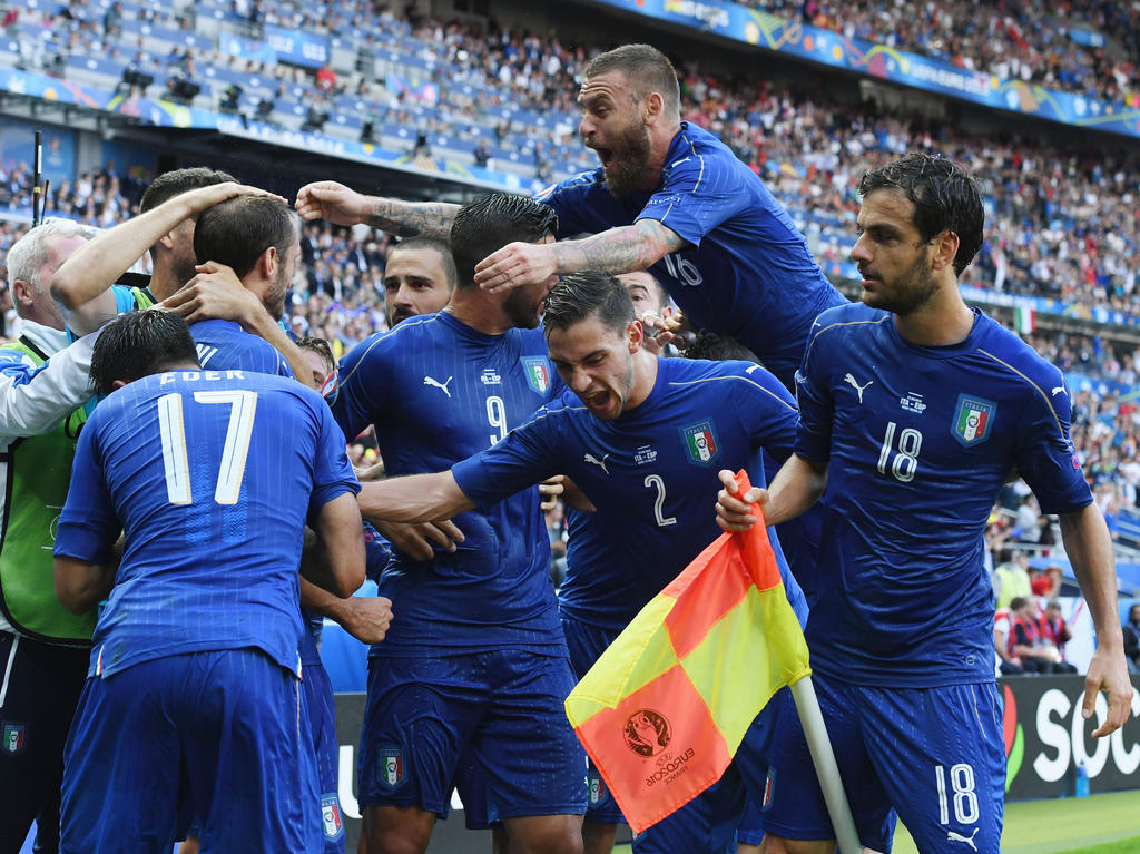 Italien feiert den Viertelfinaleinzug