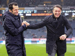 Hasan Salihamidzic (l.) und Niko Kovac können gut miteinander