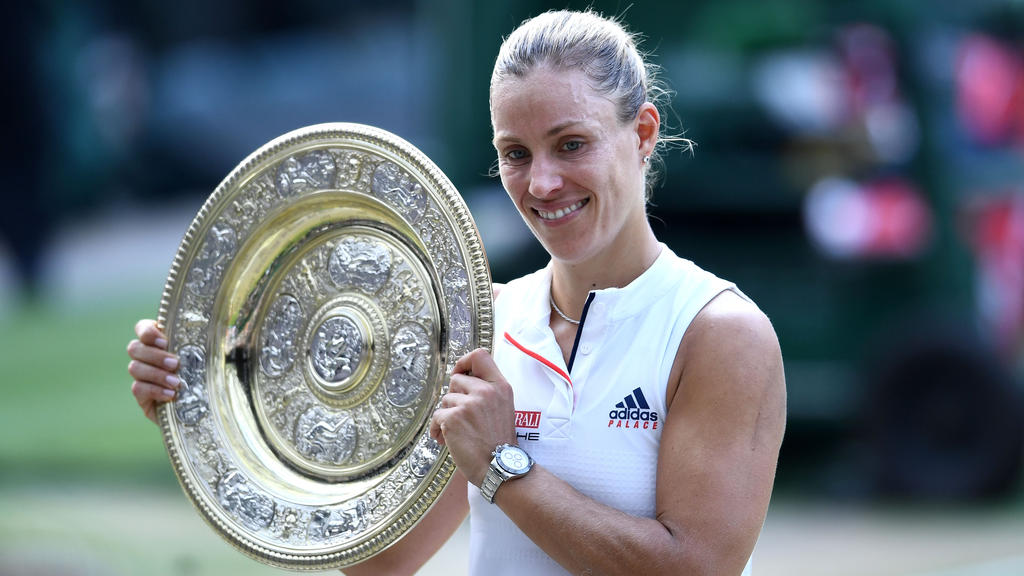 Angelique Kerber feierte den größten Triumph ihrer Karriere Angelique Kerber feierte den größten Triumph ihrer Karriere