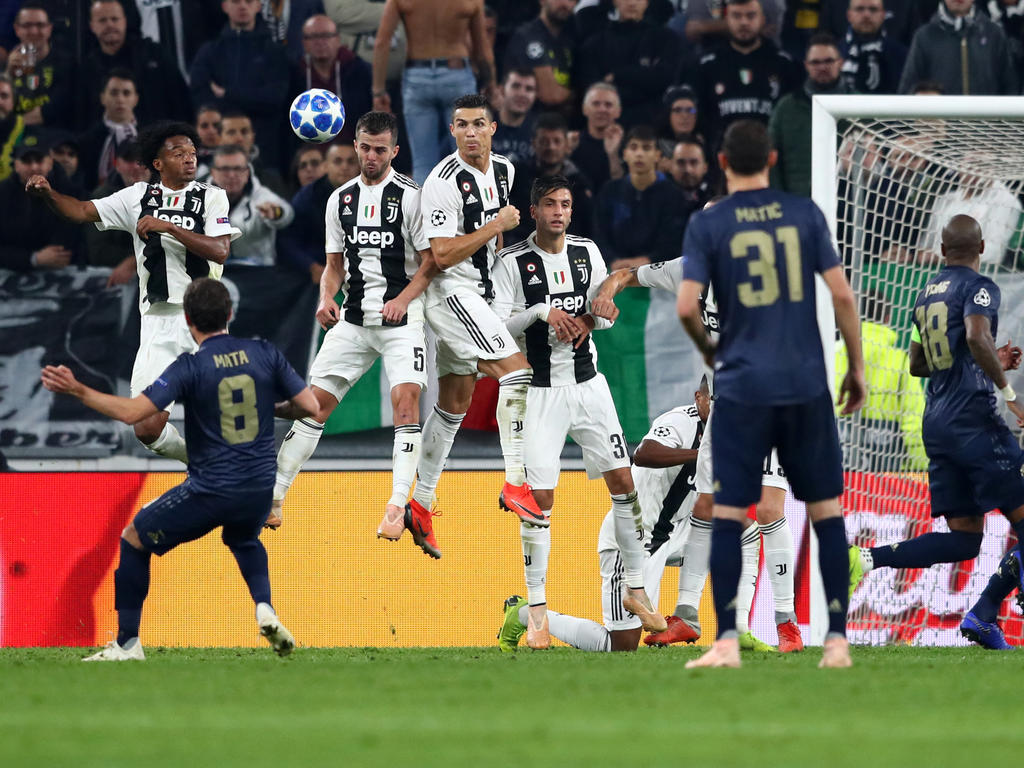Manchester United kam bei Juventus zu einem Last-Minute-Sieg. © Getty Images/Michael Steele
