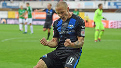 Sven Michel traf doppelt für den SC Paderborn