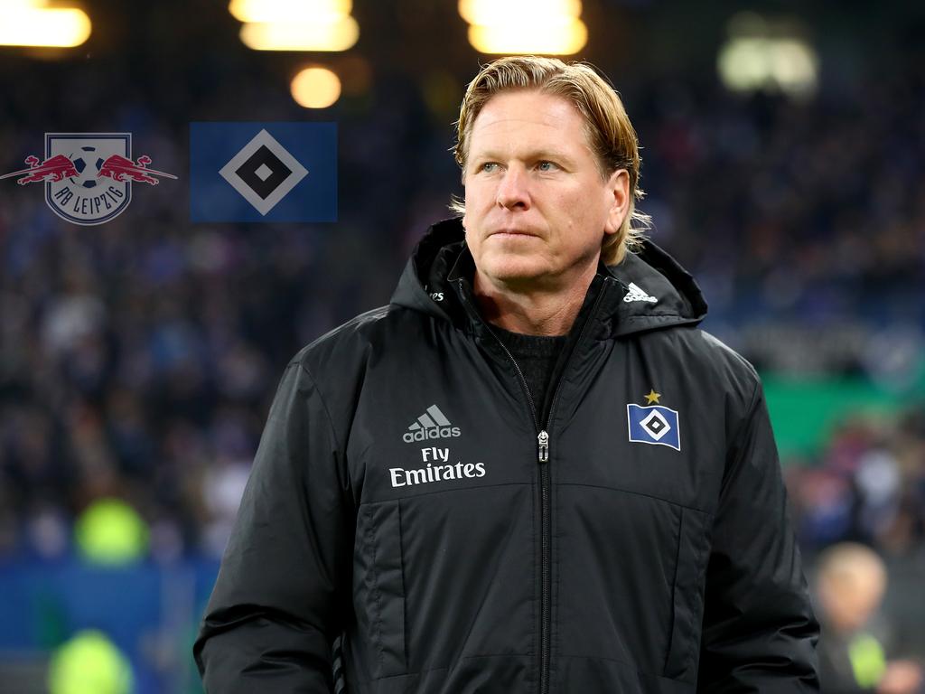 HSV-Coach Markus Gisdol warnt vor dem Leipziger Hochgeschwindigkeitsfußball