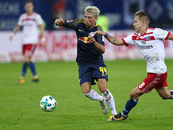 Kevin Kampl (l.) steht bei RB Leipzig Fokus