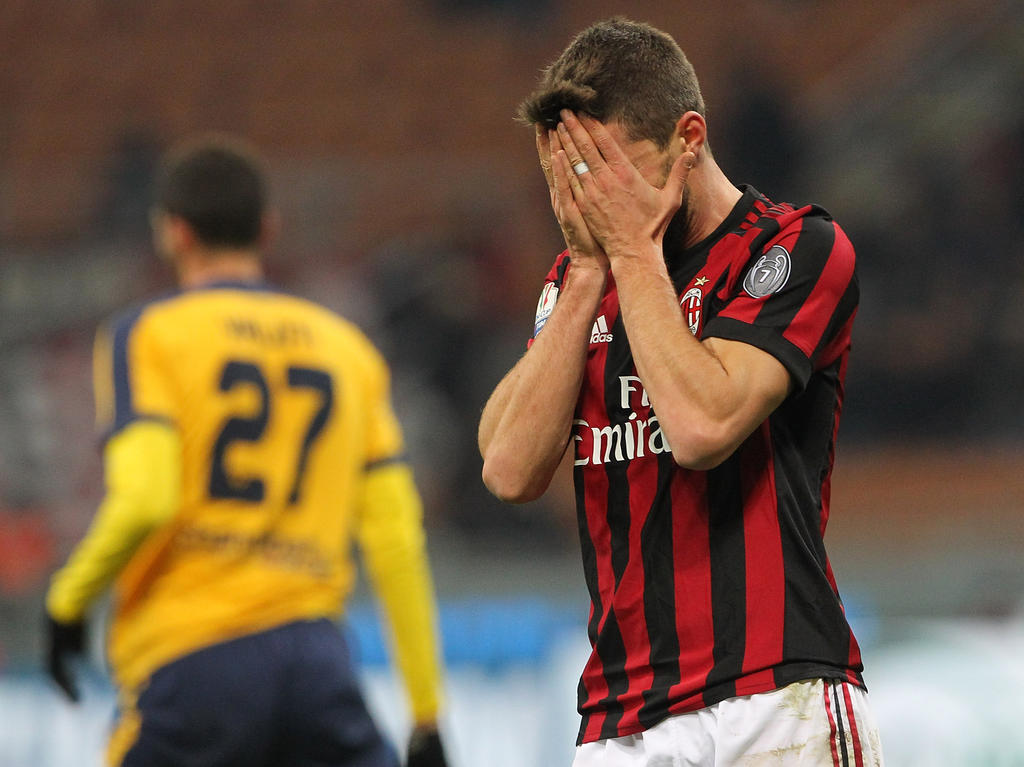 Fabio Borini und der AC Mailand stecken tief in der Krise