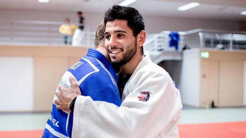 Ist in Tokio ausgeschieden: Fares Badawi (r.) Ist in Tokio ausgeschieden: Fares Badawi (r.)