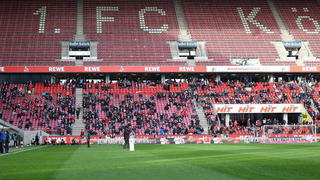 Der 1. FC Köln hofft auf mehr Fans im Stadion Der 1. FC Köln hofft auf mehr Fans im Stadion