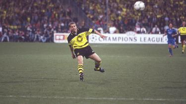 Moment für die Ewigkeit: Lars Ricken trifft im CL-Finale 1997 per Lupfer für den BVB
