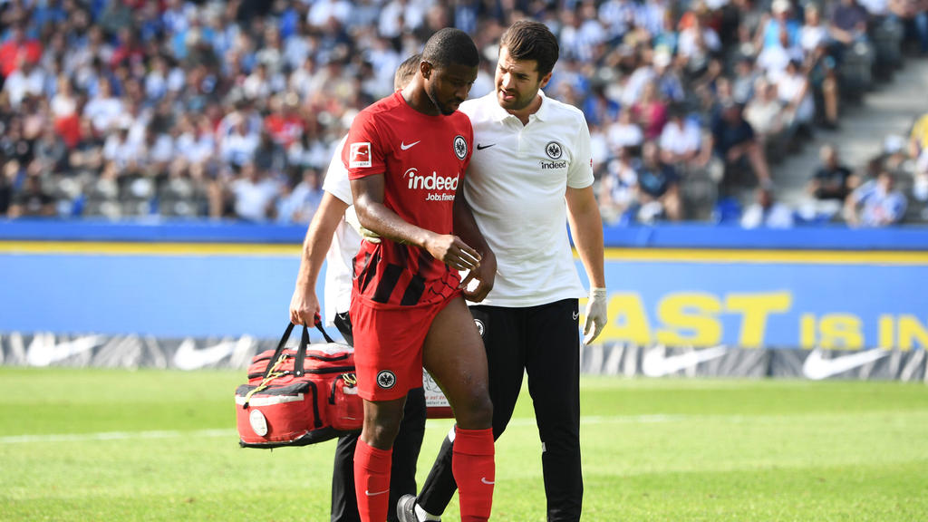 Almamy Touré muss bei Eintracht Frankfurt pausieren
